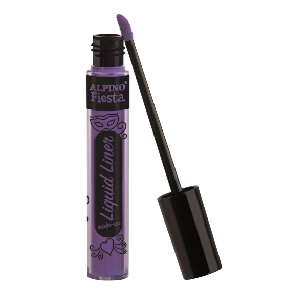 Maquillaje liquido violeta alpino