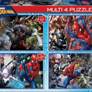 Multi 4 puzzle spiderman 50+80+100+150 educa 18102