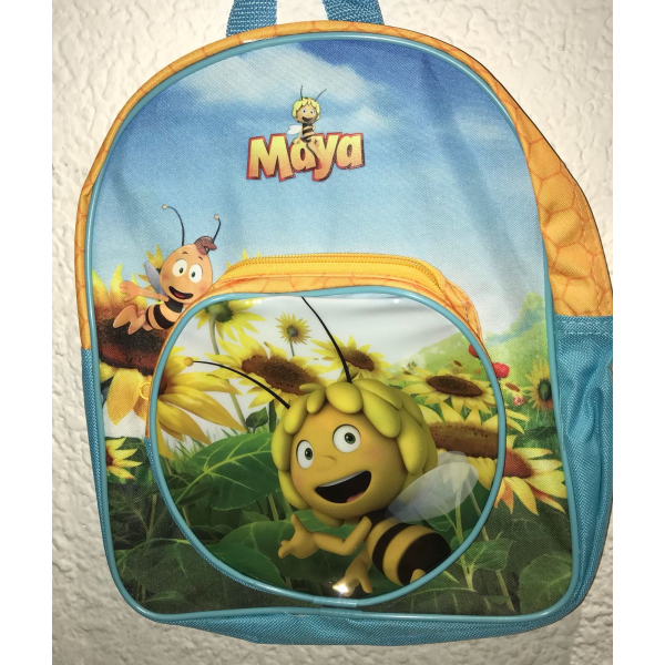 Mochila mediana abeja maya con bolsillo de jacob