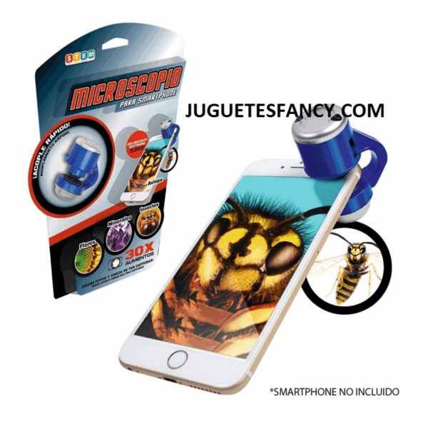 Microscopio para el smartphone ludilo