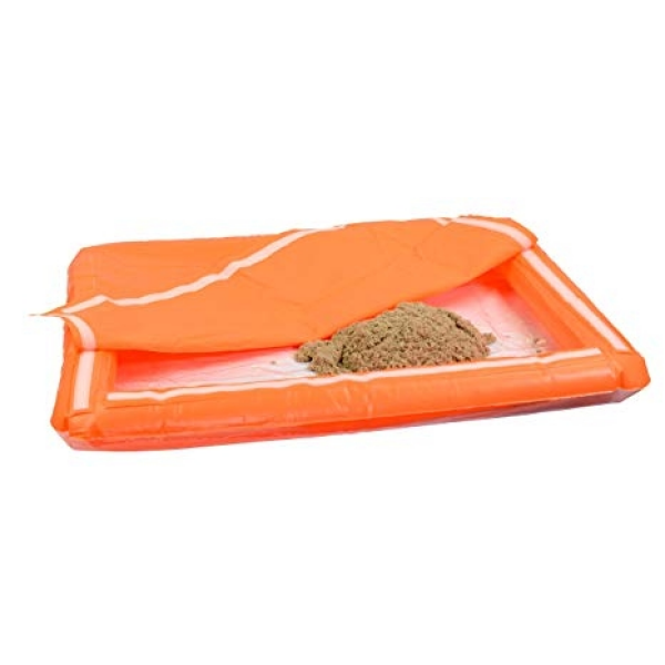 Maleta hinchable para plastelina y arena deltasand