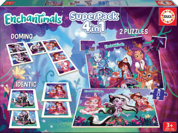 Superpack 4 en 1 enchantimals