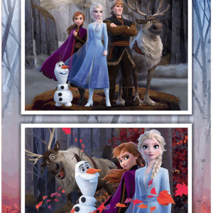 Puzzle 2x100 frozen 2 educa 18111
