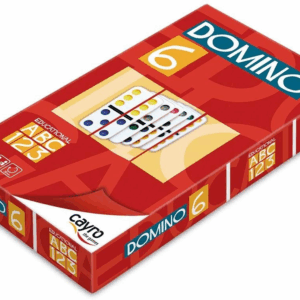 Domino doble 6 puntos colores 246