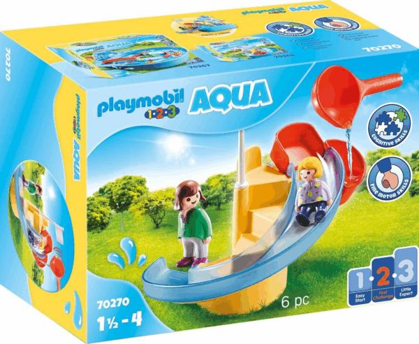 Tobogan acuatico 123 playmobil 70270