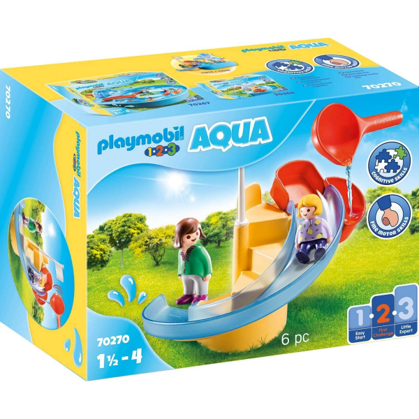 Tobogan acuatico 123 playmobil 70270