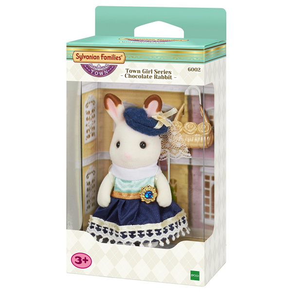 Coneja de chocolate serie town sylvanian