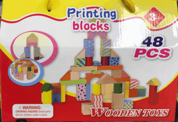 Arquitectura de madera 48 pcs import