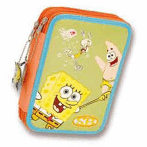 Estuche doble bob esponja