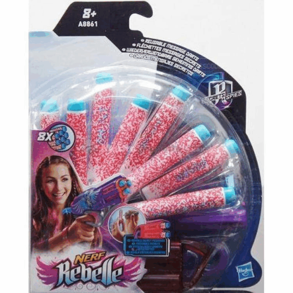 Pack 8 balas nerf rebelle message