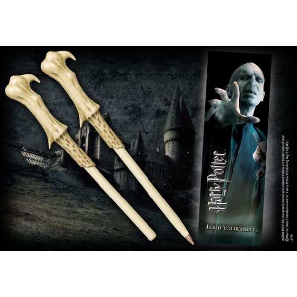 Boligrafo con punto de libro vooldemort