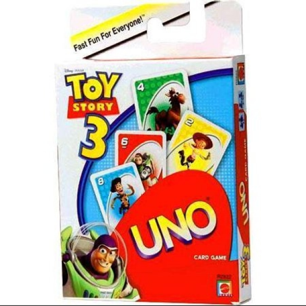 Uno juego de naipes toy story 3 mattel