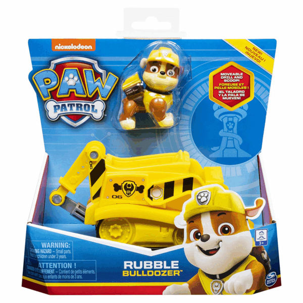 Vehiculo paw patrol rubble