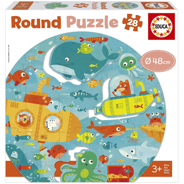 Puzzle 28 redondo bajo el mar 18907