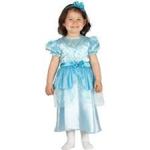 Disfraz princesa azul 1-2 años guirca