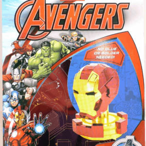 Metal earth avengers iron man helmet