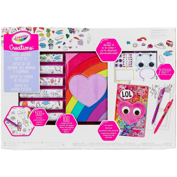 Super set diario peluche