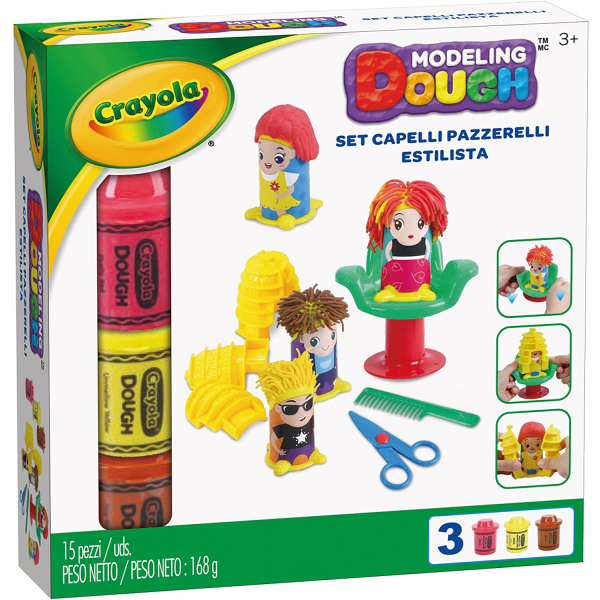 La peluqueria pasta para moldear crayola