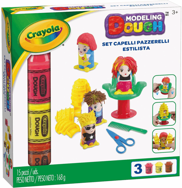 La peluqueria pasta para moldear crayola