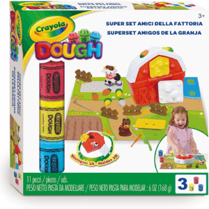 Super set amigos de la granja pasta para moldear crayola