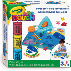 Super set mundo submarino pasta para moldear crayola