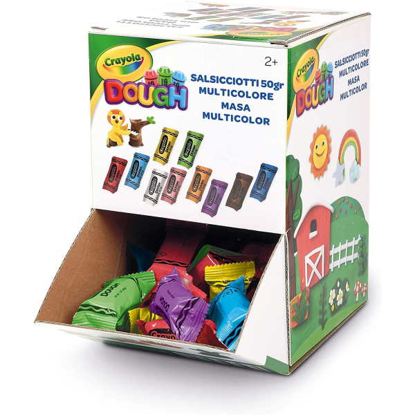 Pasta para moldea pack oferta 10 packs 50 gr crayola