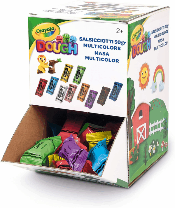 Pasta para moldea pack oferta 10 packs 50 gr crayola