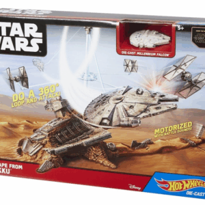 Star wars pista hot wheels escapando de jakku mattel