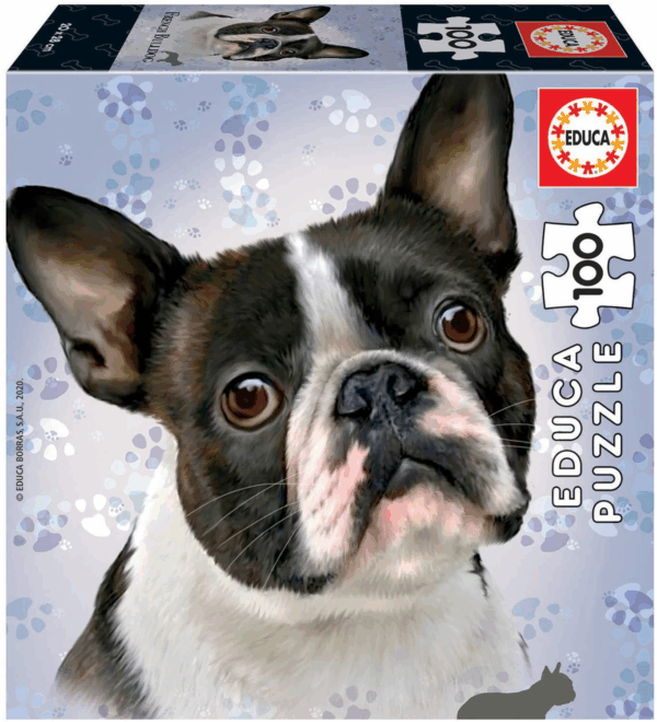 Puzzle 100 french bulldog 18802 educa