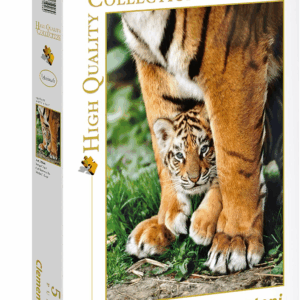 Puzzle 500 tigre de bengala y madre 35046.9