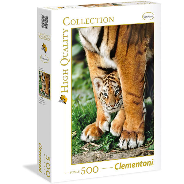 Puzzle 500 tigre de bengala y madre 35046.9