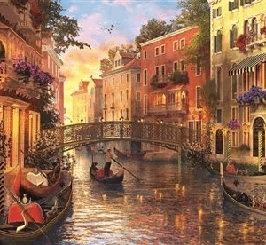 Puzzle 1500 atardecer en venecia 17124