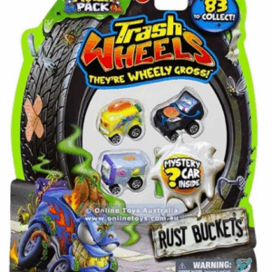 Pack trash wheels basurillas Rust Buckets Serie 83