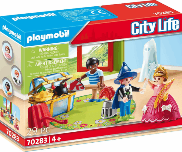 Niños con disfraces playmobil 70283