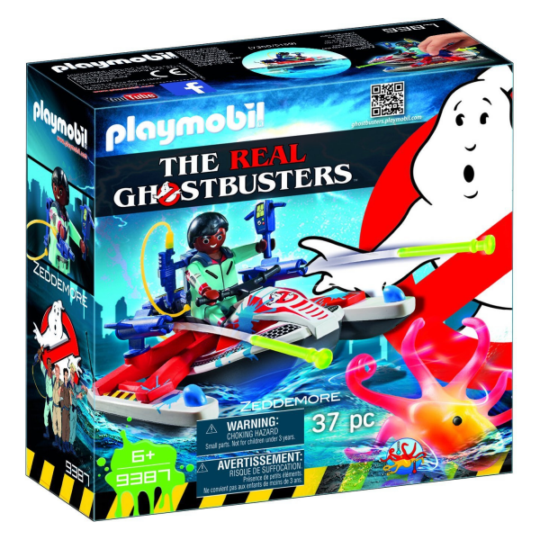 Zeddemore con moto de agua playmobil 9387