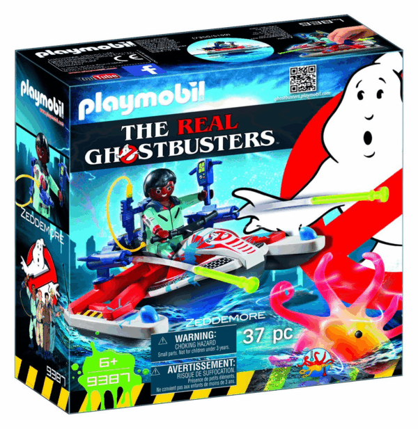 Zeddemore con moto de agua playmobil 9387