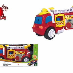 Camion de bomberos con luces y sonidos