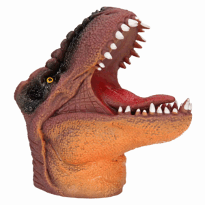 Marioneta de mano dinosaurio tiranosaurio