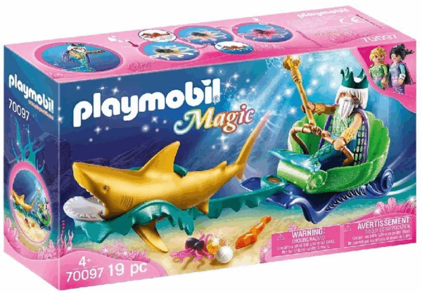 Rey del mar con carruaje playmobil 70097