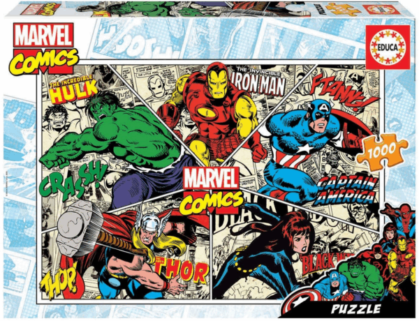 Puzzle 1000 marvel comics educa 18498