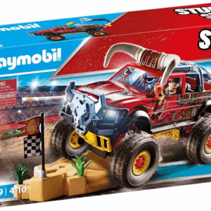 Stuntshown monster truck horned playmobil 70549