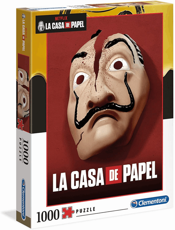 Puzzle 1000 piezas casa de papel clementoni