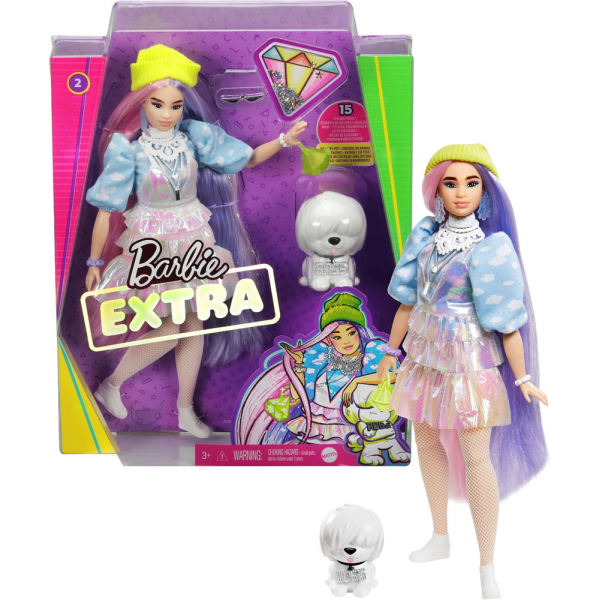 Barbie extra 2 gvr05 mattel