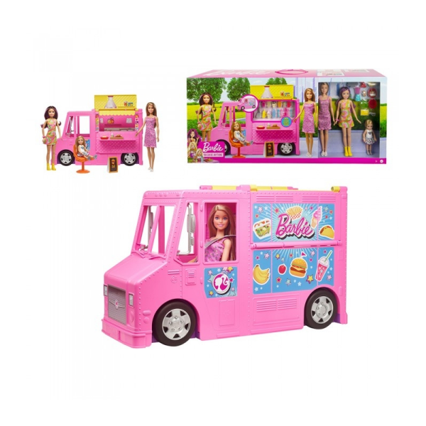 Barbie y su hermana con vehiculo gwj58