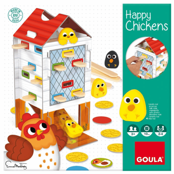 Happy chickens goula