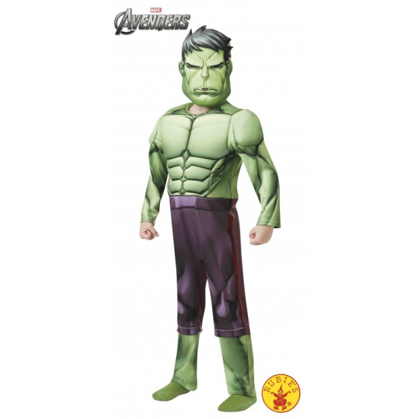 Disfraz hulk musculado talla M 5-7 años rubies