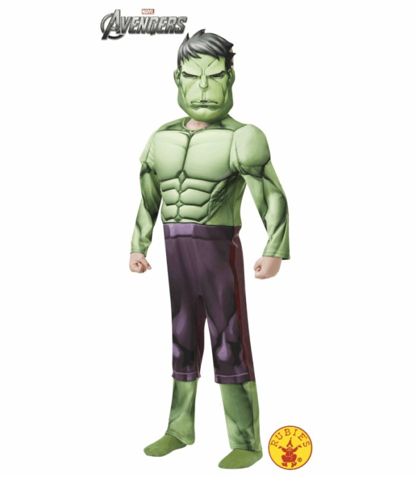 Disfraz hulk musculado talla M 5-7 años rubies