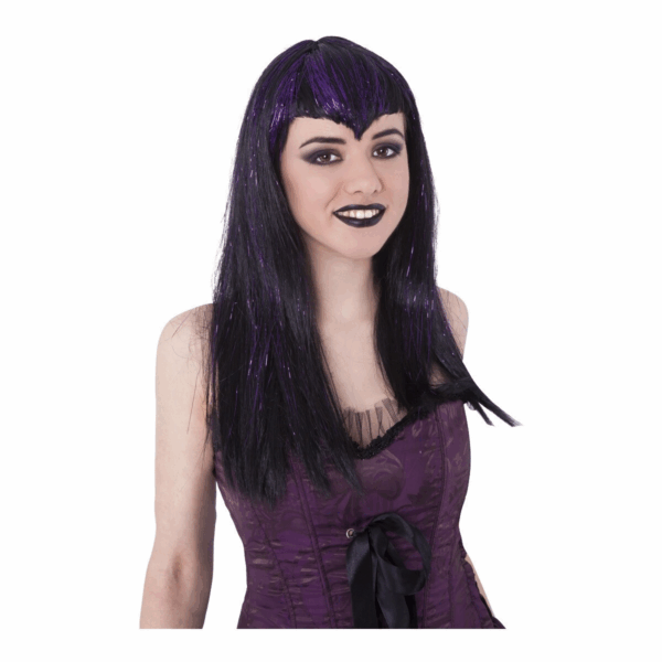 Peluca vampiresa adulto