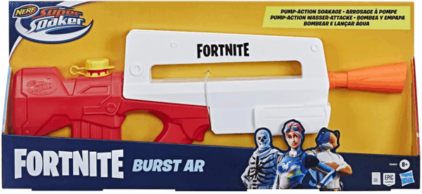 Nerf super saker burst ar hasbro f0453