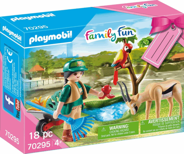 Set zoo playmobil 70295
